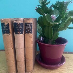 Vintage Book Set 1908 British Authors Tauchnitz Editions by Leonard Merrick